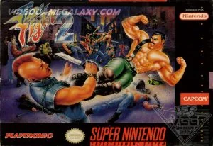 Capa de Final Fight 2 versao Playtronic Brasil para Super Nintendo