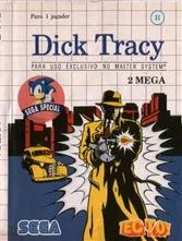 Capa de Dick Tracy versão Master System BR 🇧🇷 para Master System