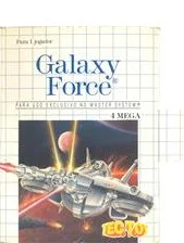 Capa de Galaxy Force versão Master System BR 🇧🇷 para Master System