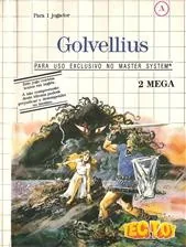 Capa de Golvellius versão Master System BR 🇧🇷 para Master System