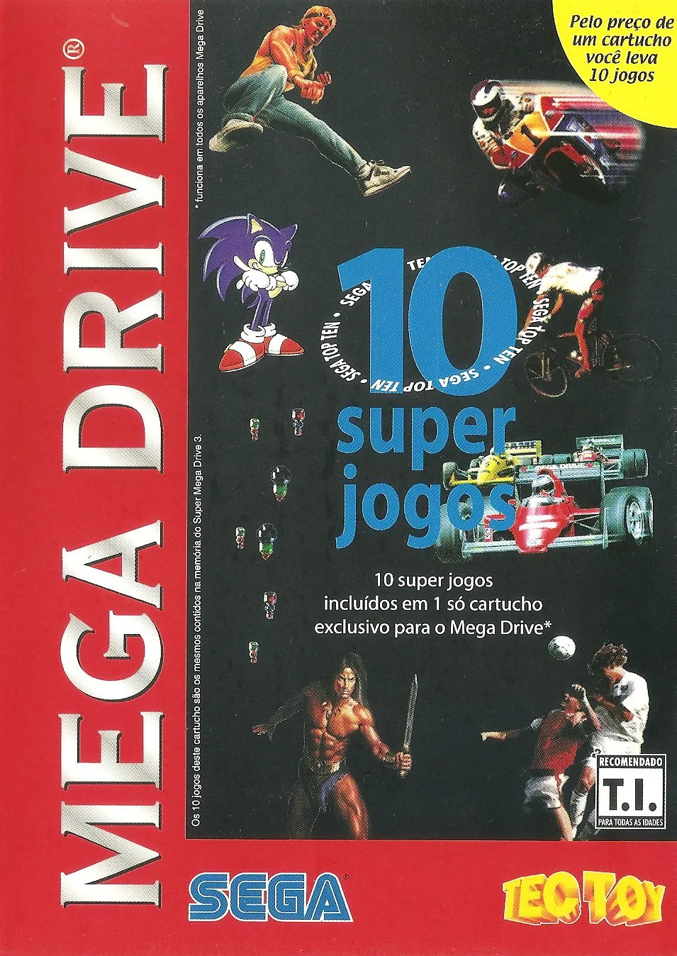 Capa de 10 Super Jogos