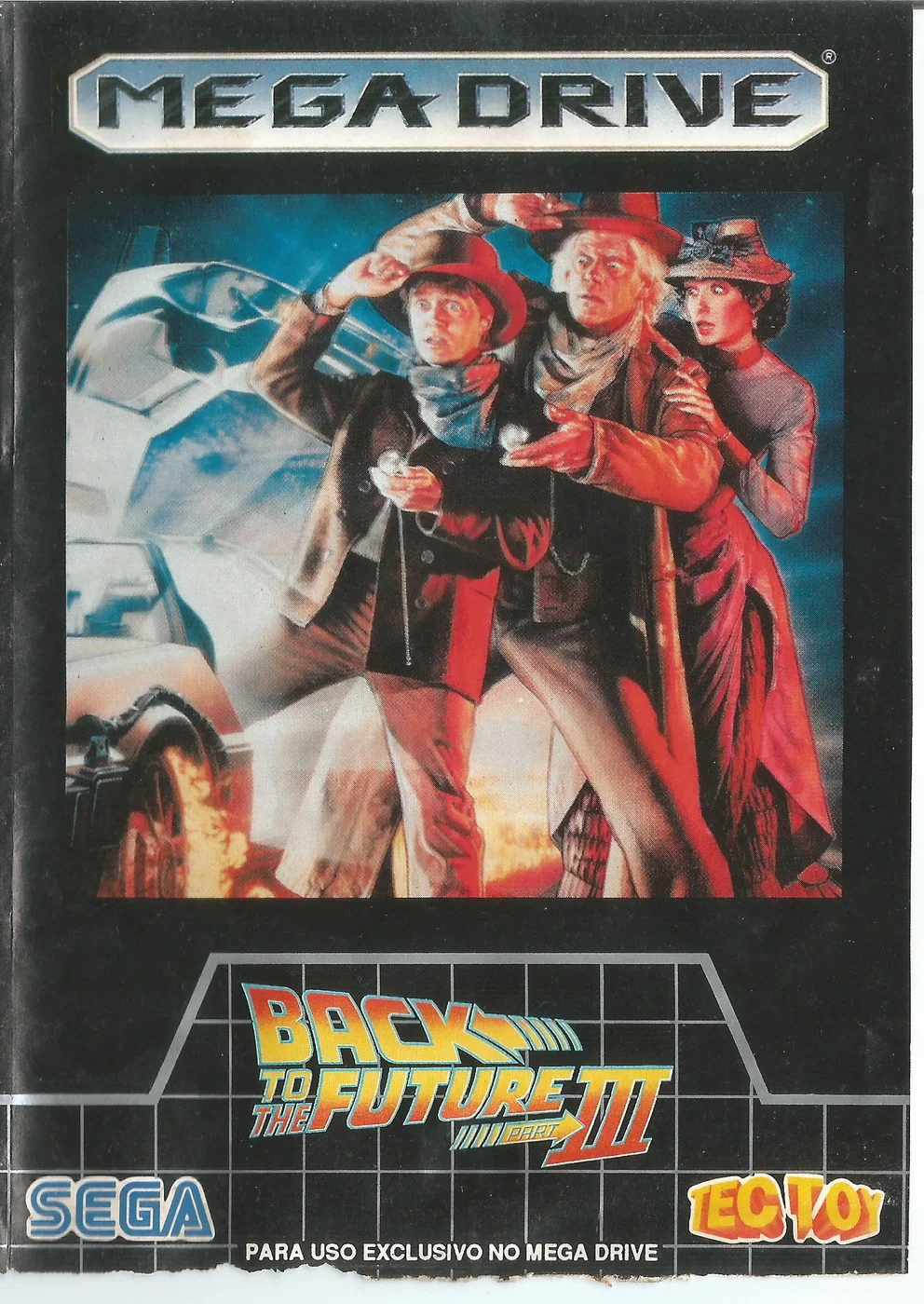 Capa de Back to the Future III