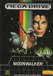 Capa de Moonwalker versão Mega Drive BR 🇧🇷 para Mega Drive