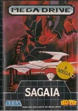 Capa de Sagaia versão Mega Drive BR 🇧🇷 para Mega Drive