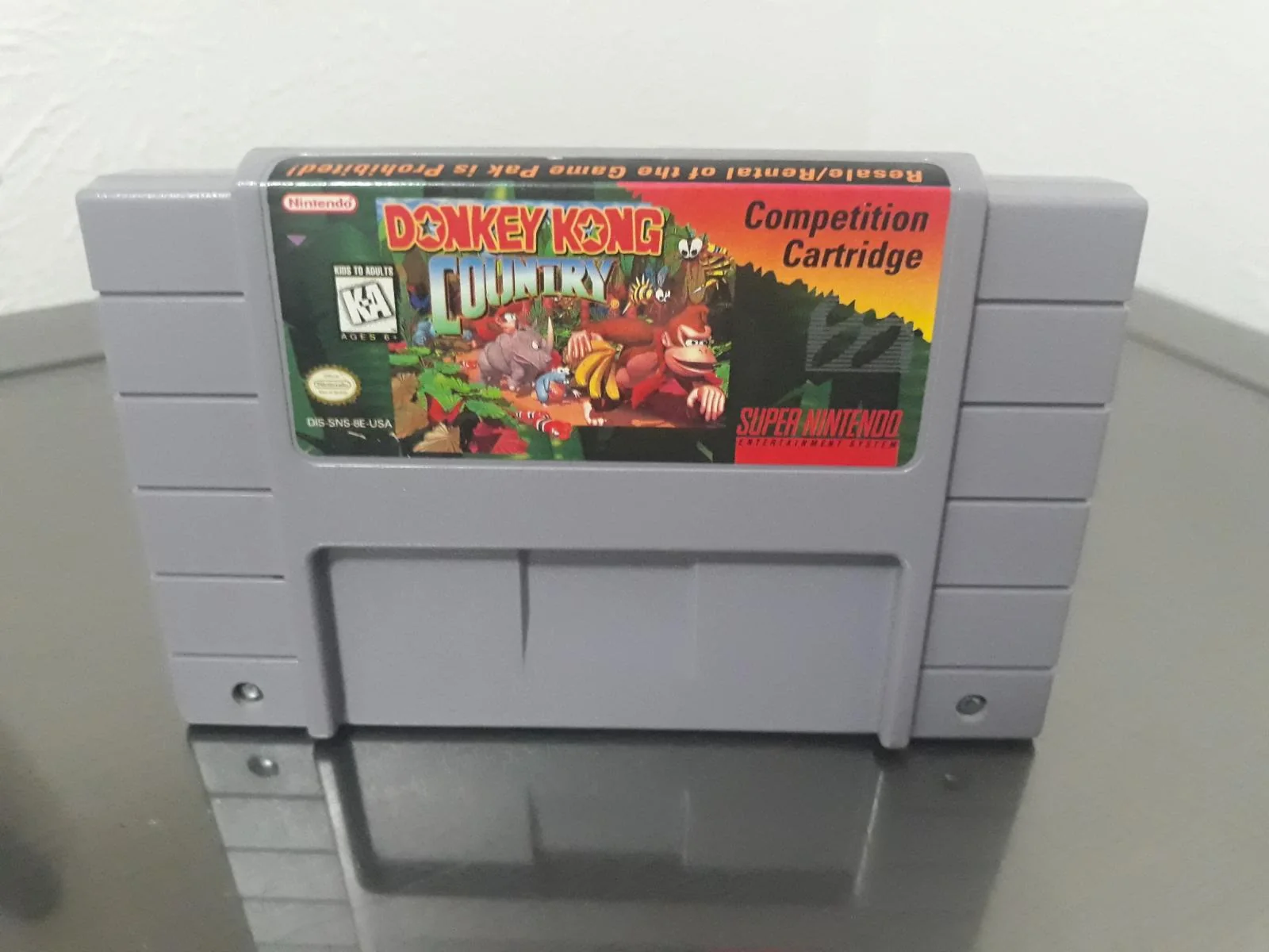 Capa de Donkey Kong Country Competition