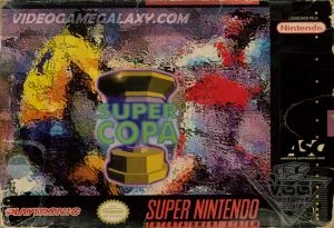 Capa de Super Copa versao Playtronic Brasil para Super Nintendo