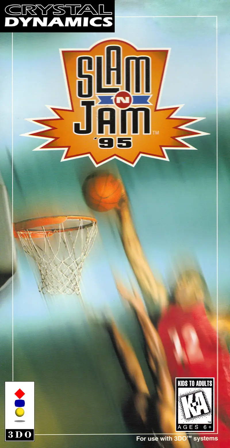 Capa de Slam 'N Jam '95