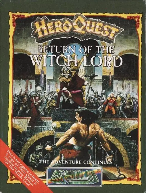 Capa de HeroQuest: Return of the Witch Lord