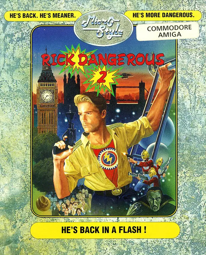 Capa de Rick Dangerous 2