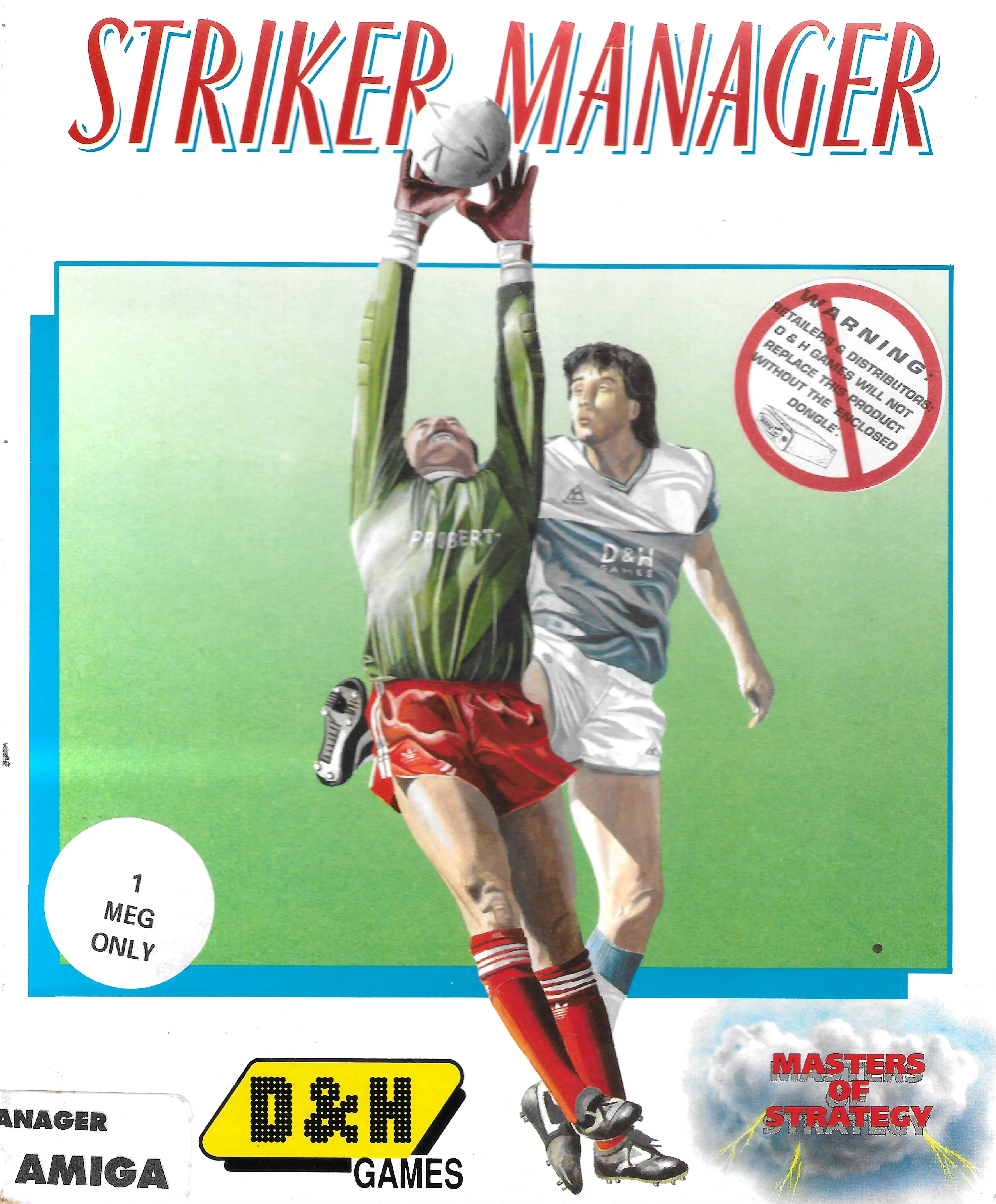 Capa de Striker Manager