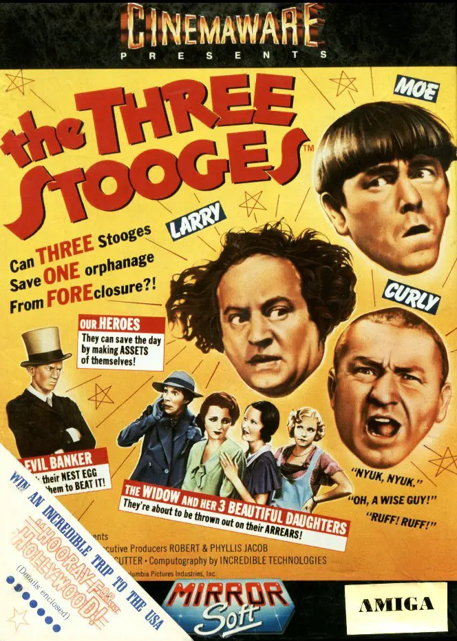 Capa de Three Stooges
