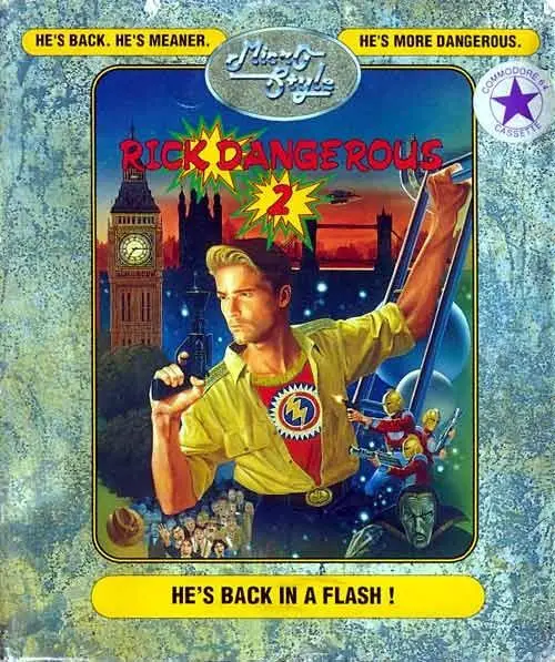Capa de Rick Dangerous 2