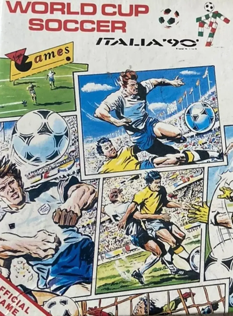 Capa de World Cup Soccer Italia 90