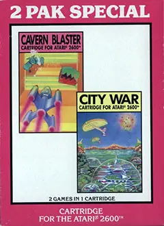 Capa de 2 Pak Special - Cavern Blast, City War