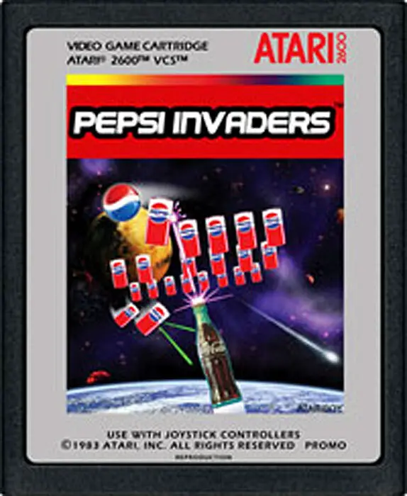 Capa de Pepsi Invaders
