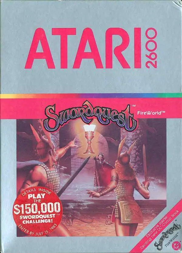 Capa de Swordquest: FireWorld