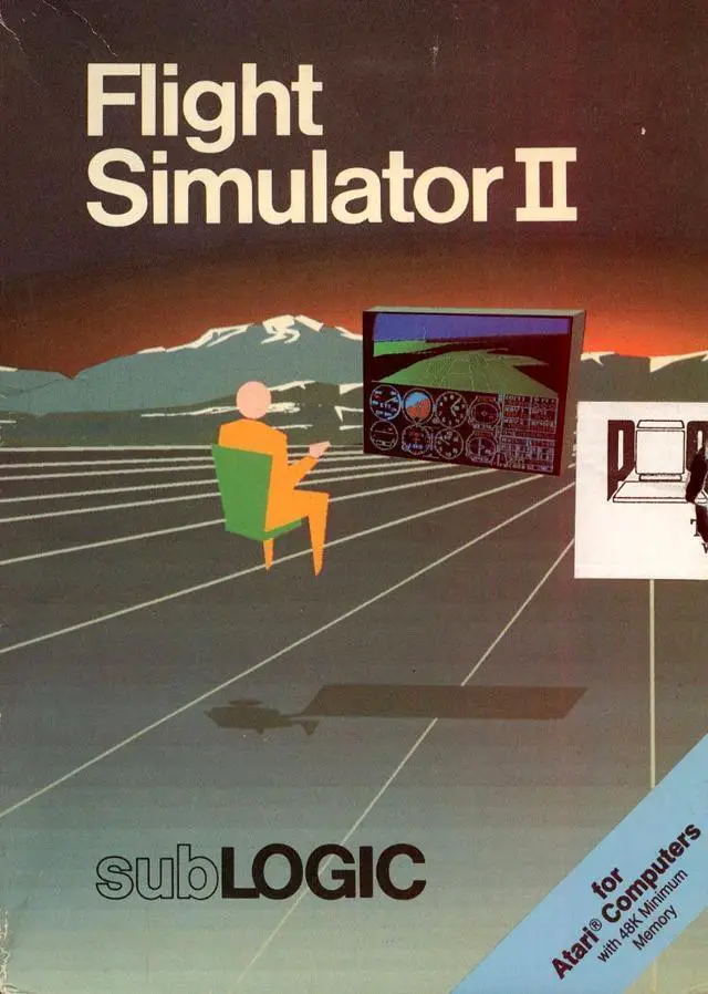 Capa de Flight Simulator II