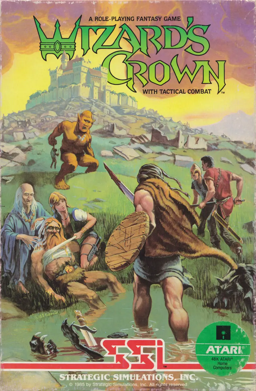 Capa de Wizard's Crown