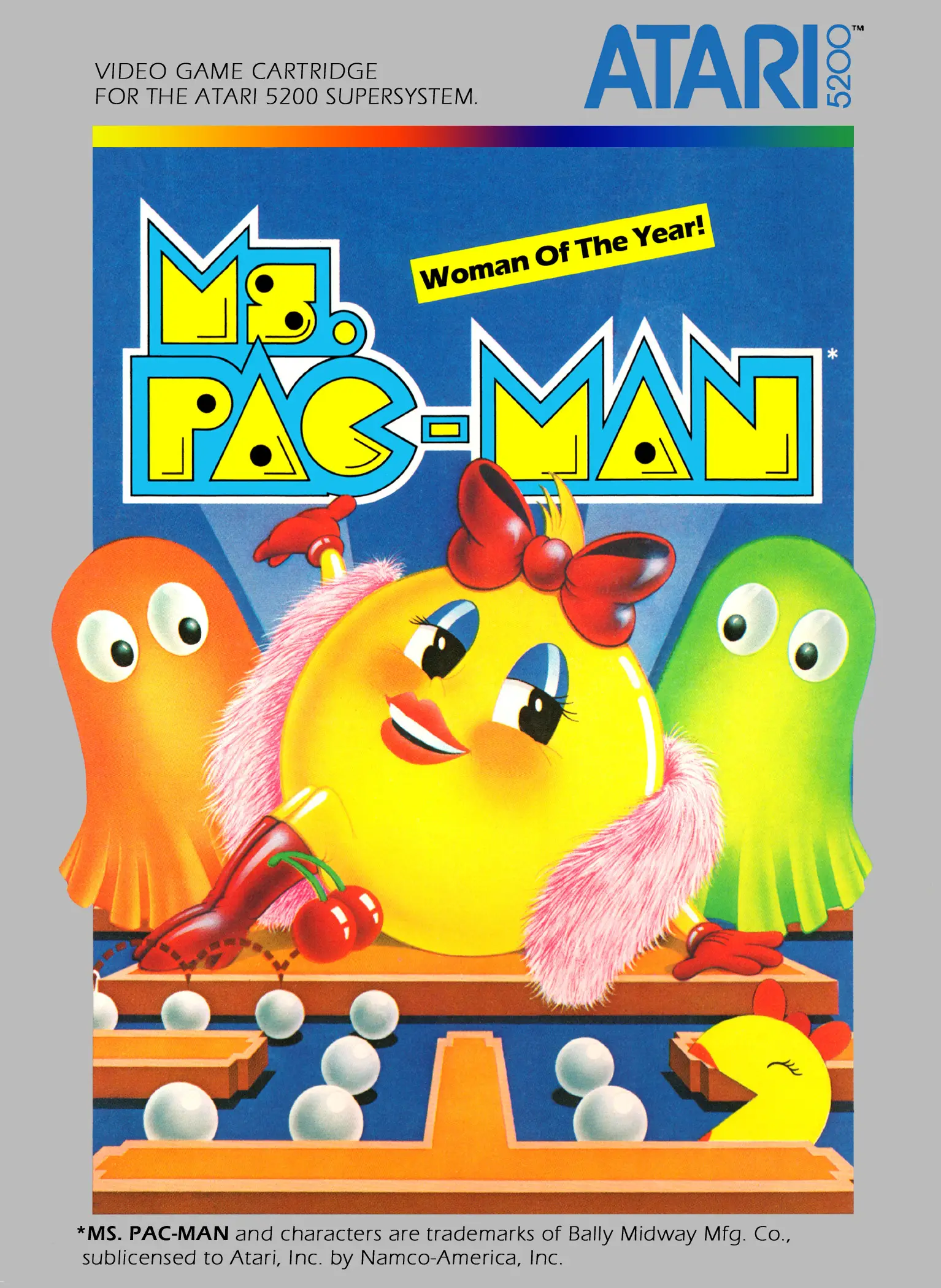 Capa de Ms. Pac-Man