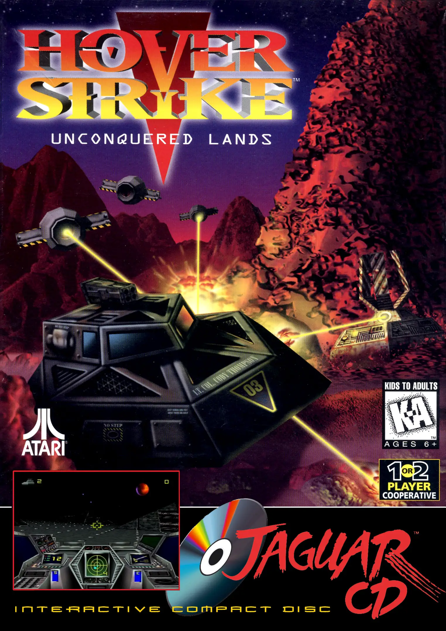 Capa de Hover Strike: Unconquered Lands