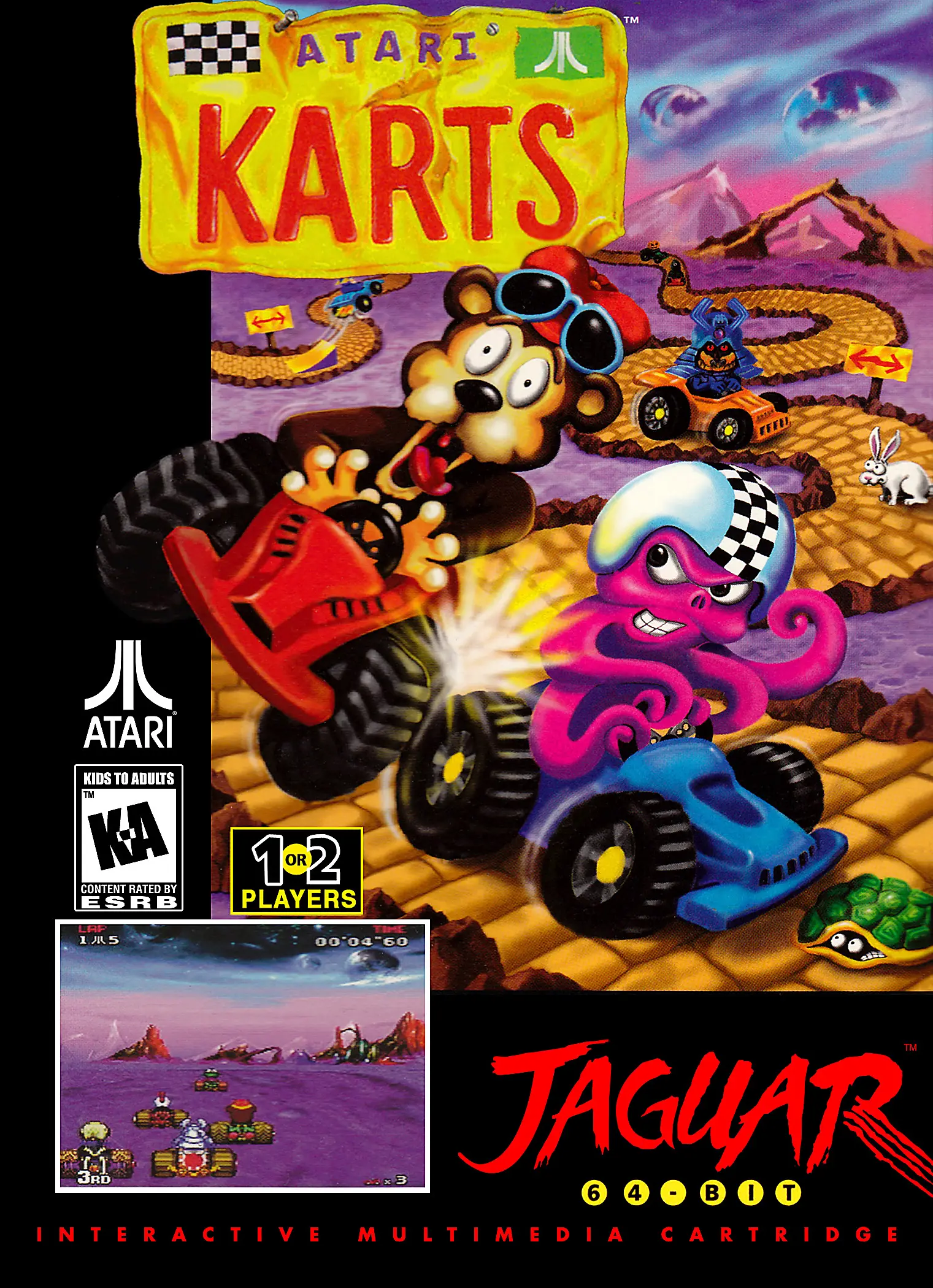 Capa de Atari Karts