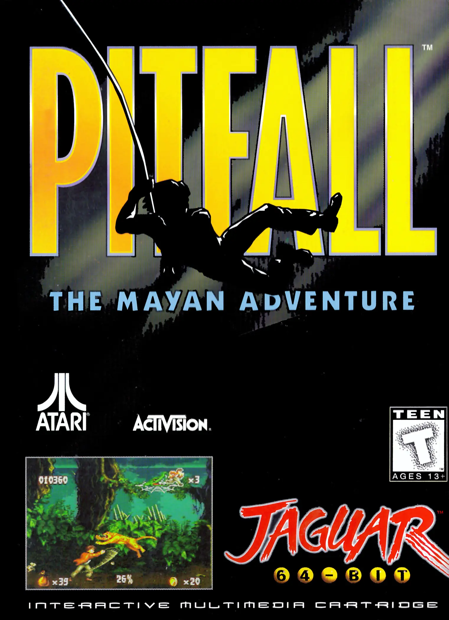 Capa de Pitfall: The Mayan Adventure