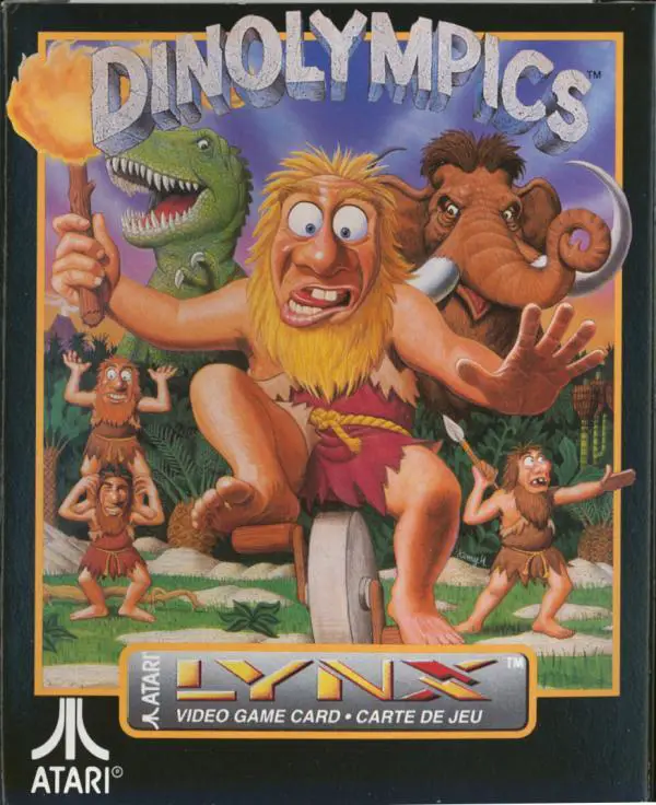 Capa de Dinolympics