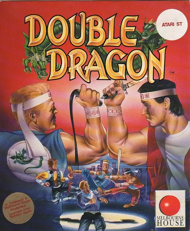 Capa de Double Dragon