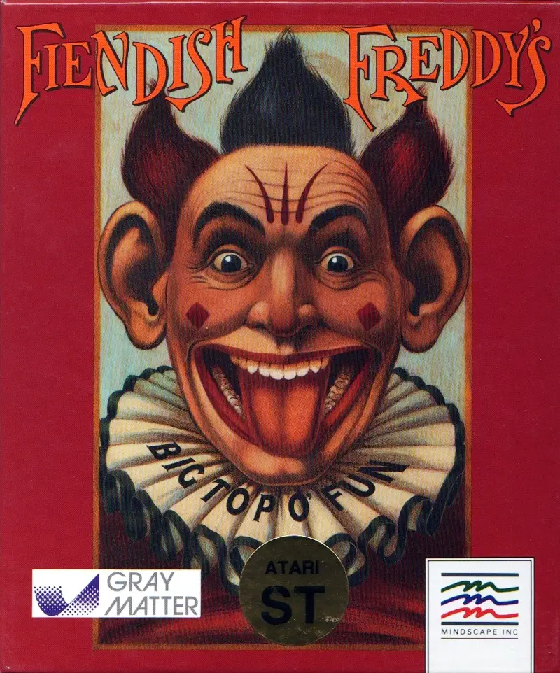 Capa de Fiendish Freddy's Big Top O' Fun