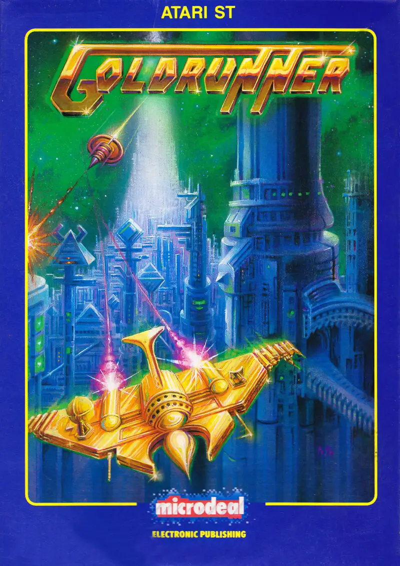 Capa de Goldrunner