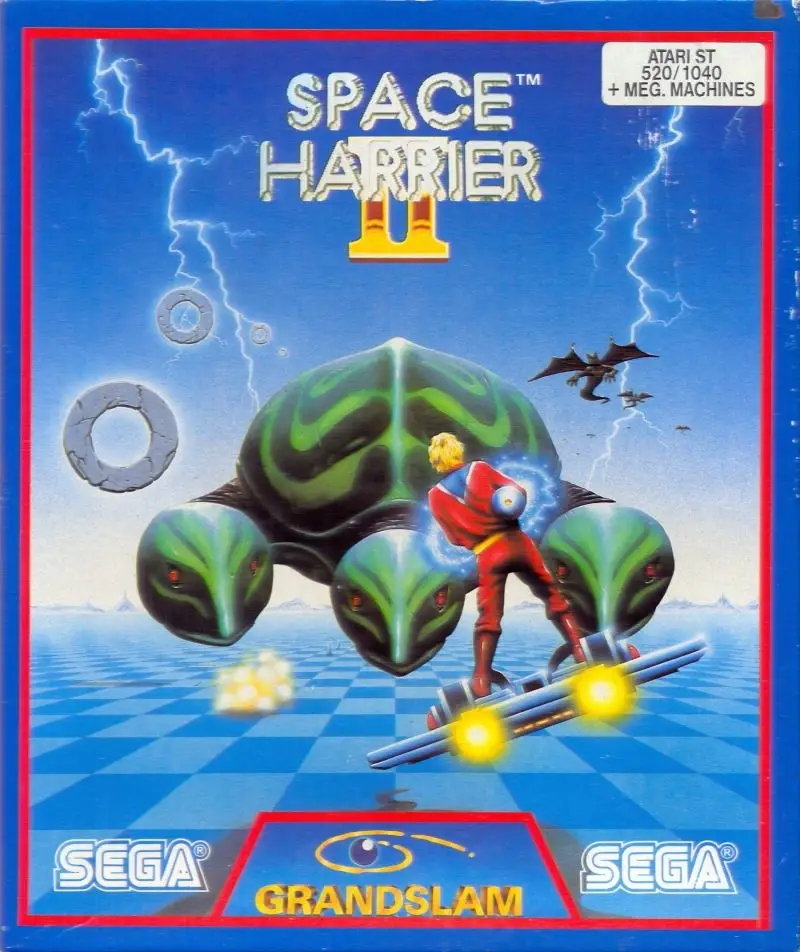 Capa de Space Harrier II