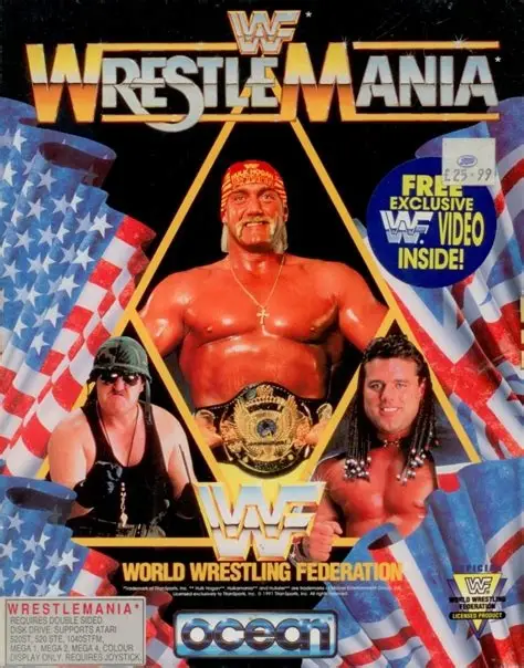 Capa de WWF Wrestlemania