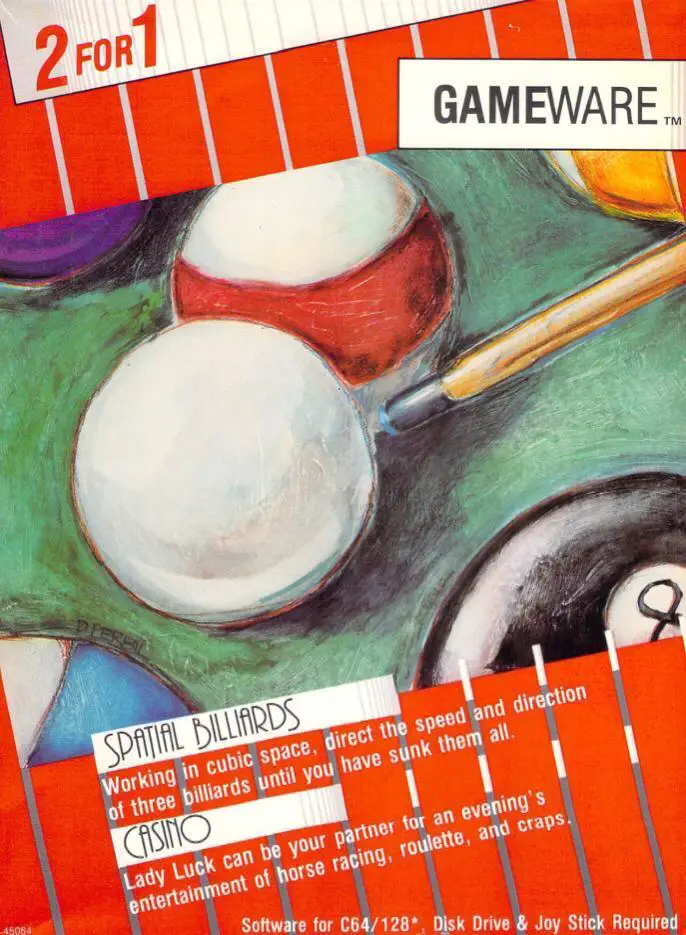 Capa de 2 for 1 : Spatial Billiards & Casino