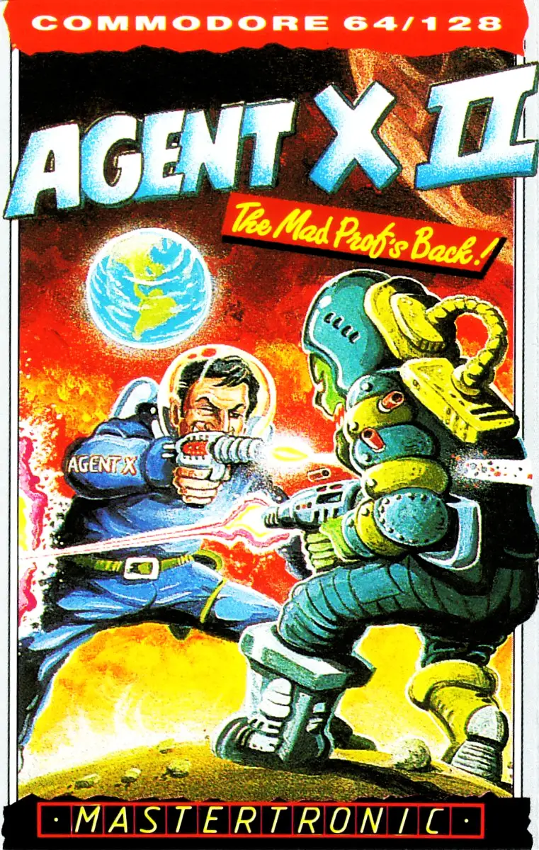 Capa de Agent X II: The Mad Prof's Back!