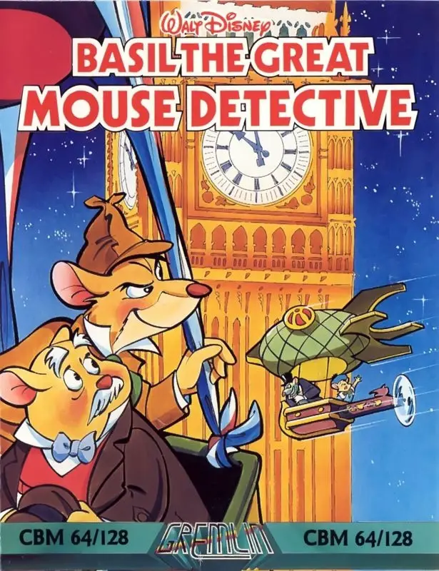 Capa de Basil the Great Mouse Detective