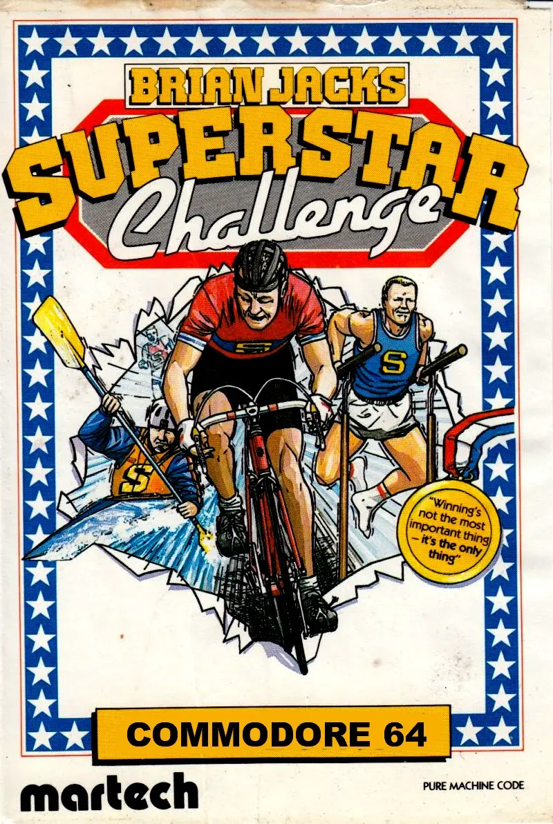 Capa de BRIAN JACKS SUPERSTAR CHALLENGE