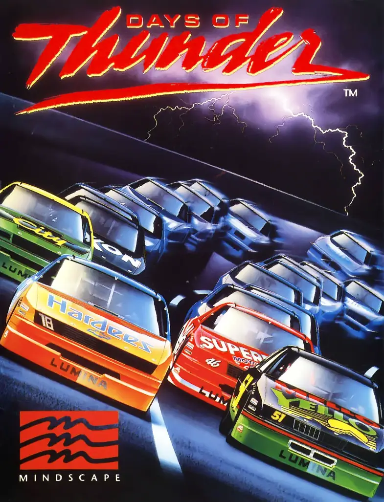 Capa de Days of Thunder