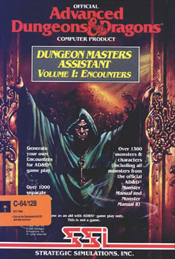 Capa de Dungeon Masters Assistant Volume I : Encounters