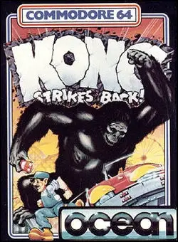 Capa de Kong Strikes Back!