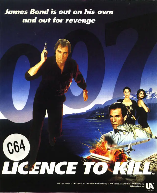 Capa de Licence to Kill