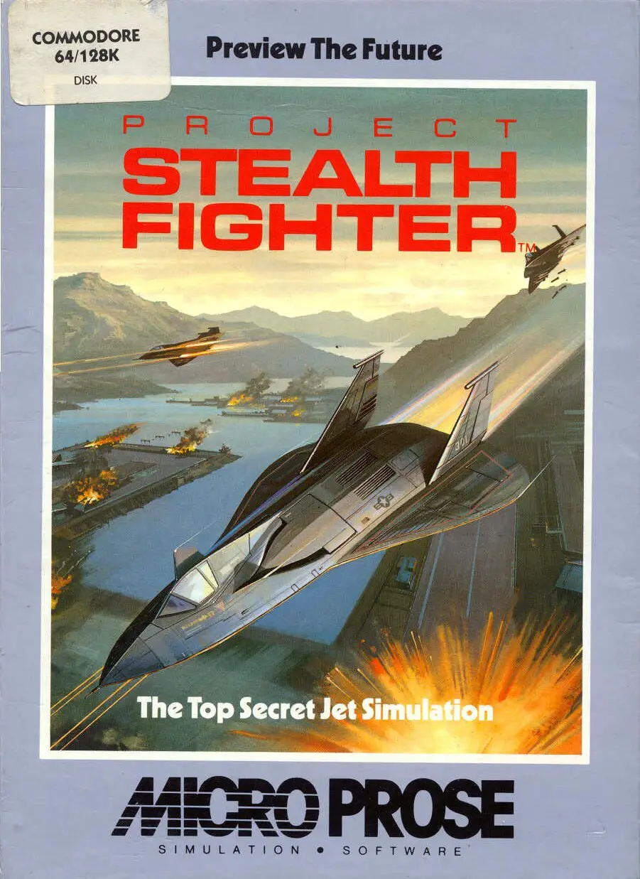 Capa de Project Stealth Fighter