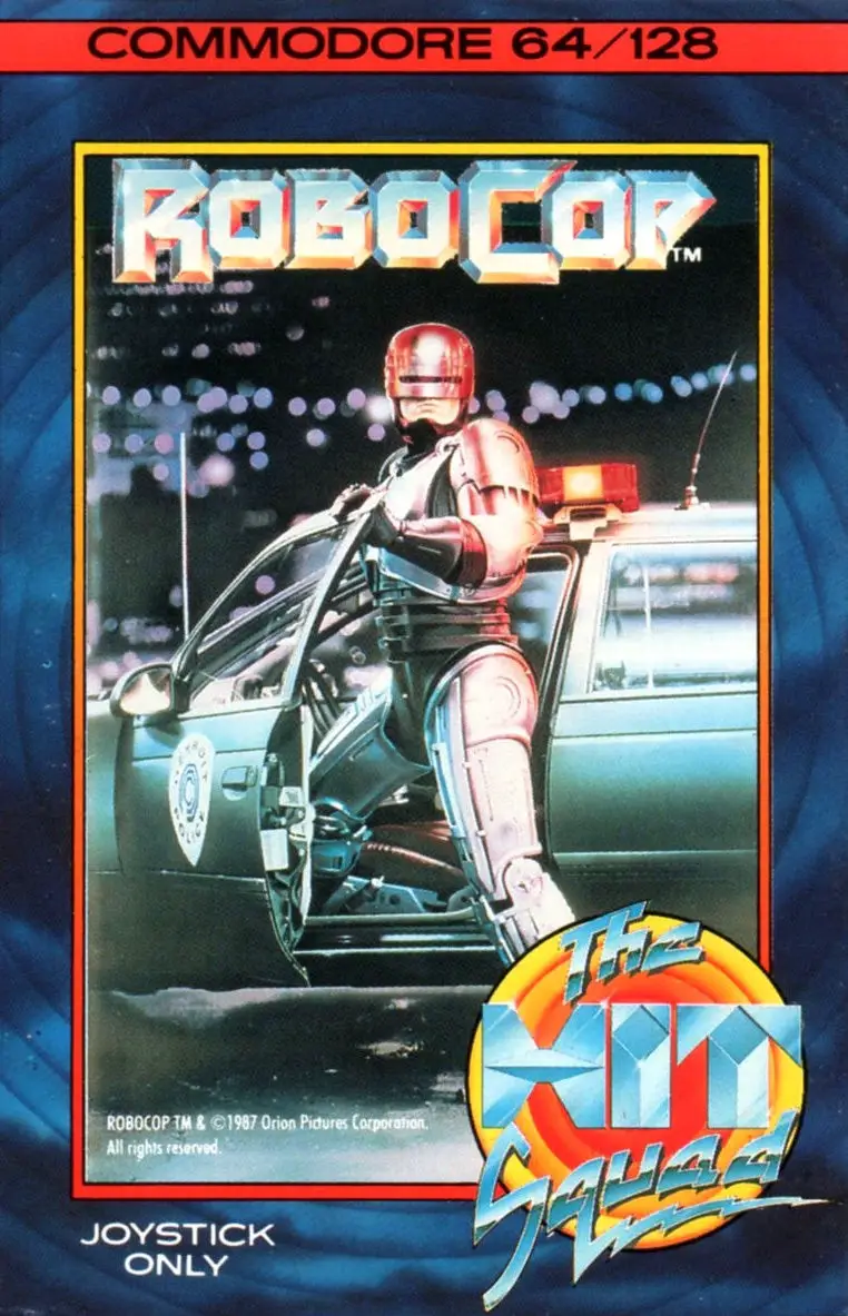 Capa de Robocop Hit Squad