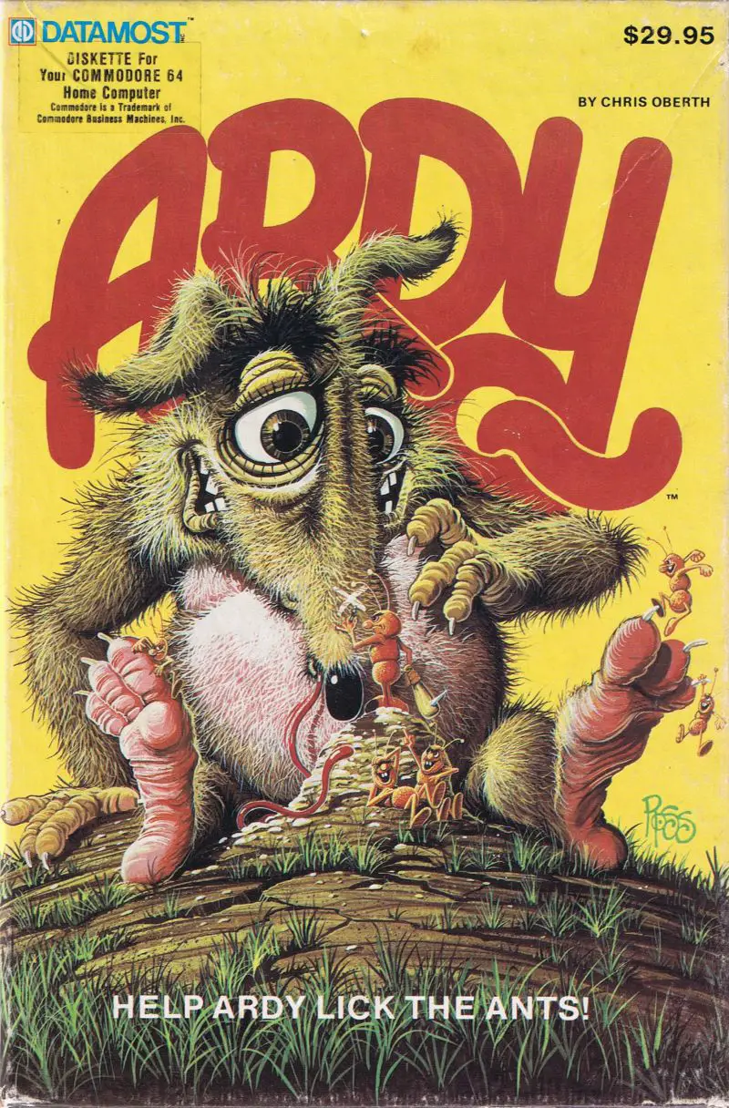 Capa de Ardy the Aardvark