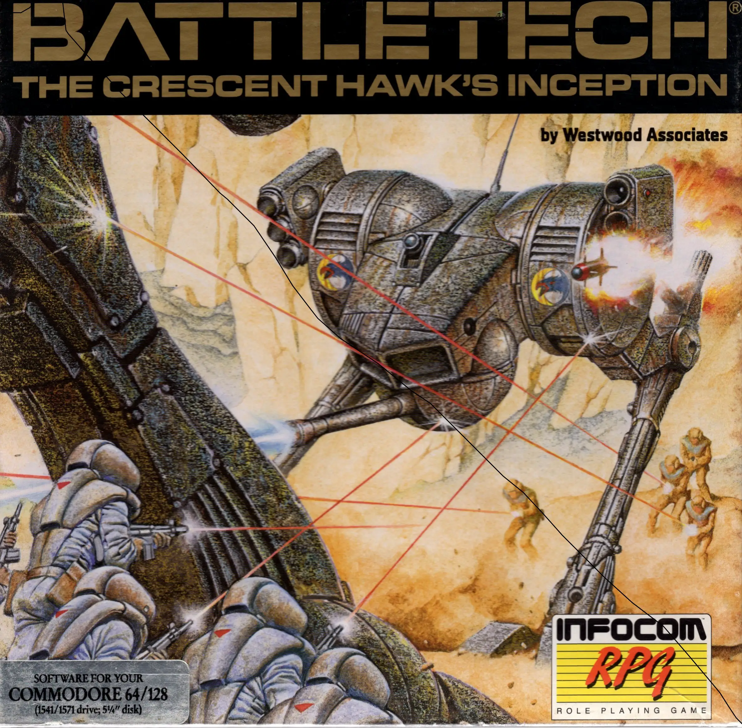 Capa de BattleTech: The Crescent Hawk's Inception