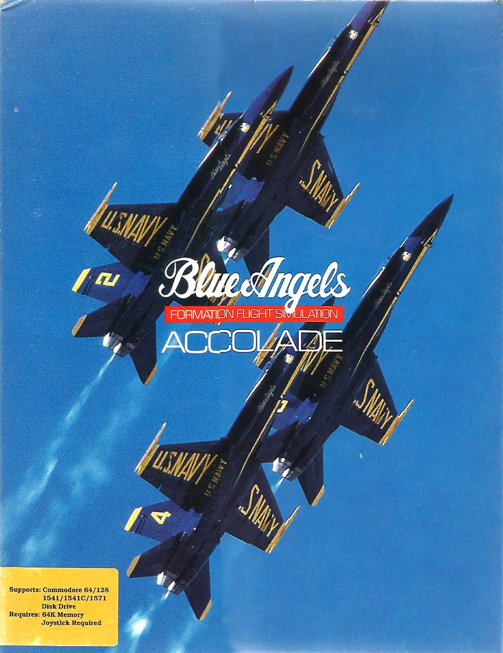 Capa de Blue Angels: Formation Flight Simulation
