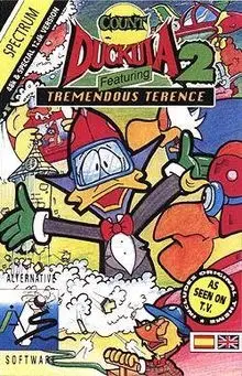 Capa de COUNT DUCKULA 2