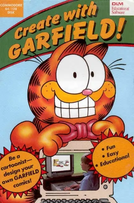 Capa de Create with Garfield!