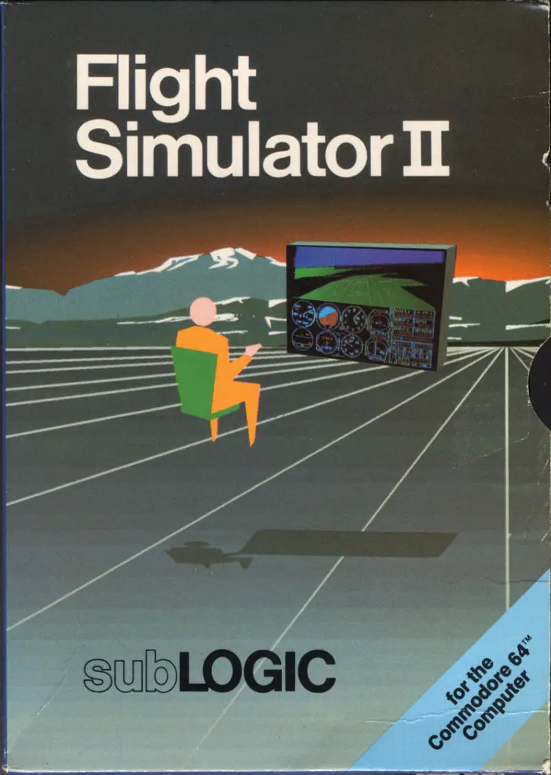 Capa de Flight Simulator II
