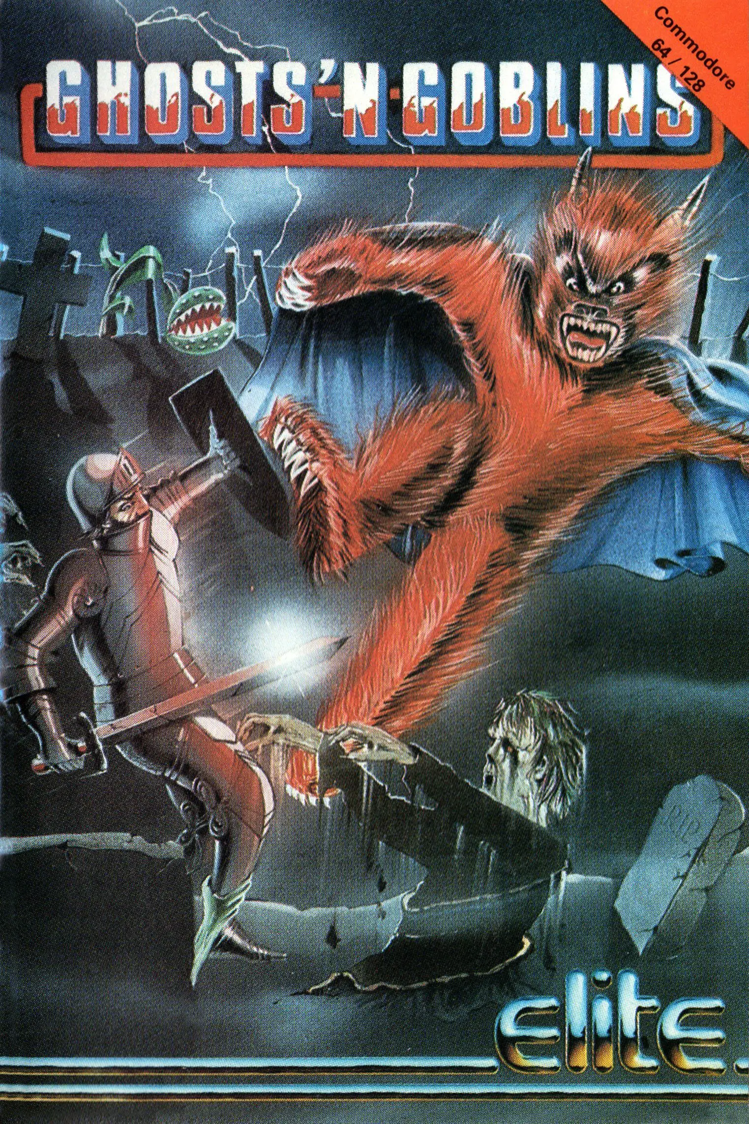 Capa de Ghosts 'n Goblins