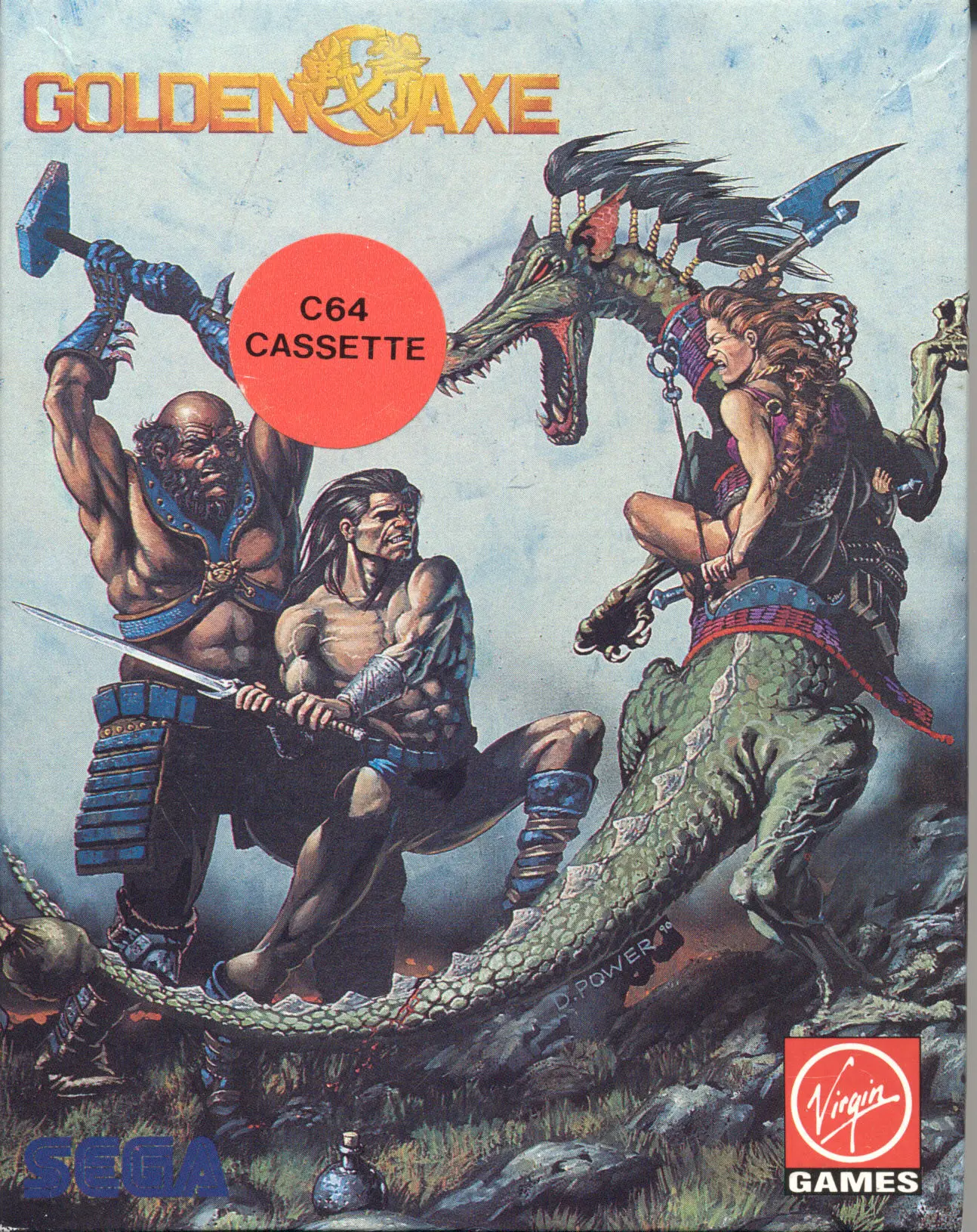Capa de Golden Axe